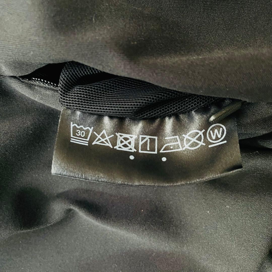 6312 TFW49 ハイネック長袖Tシャツ　モックネック　ブラック