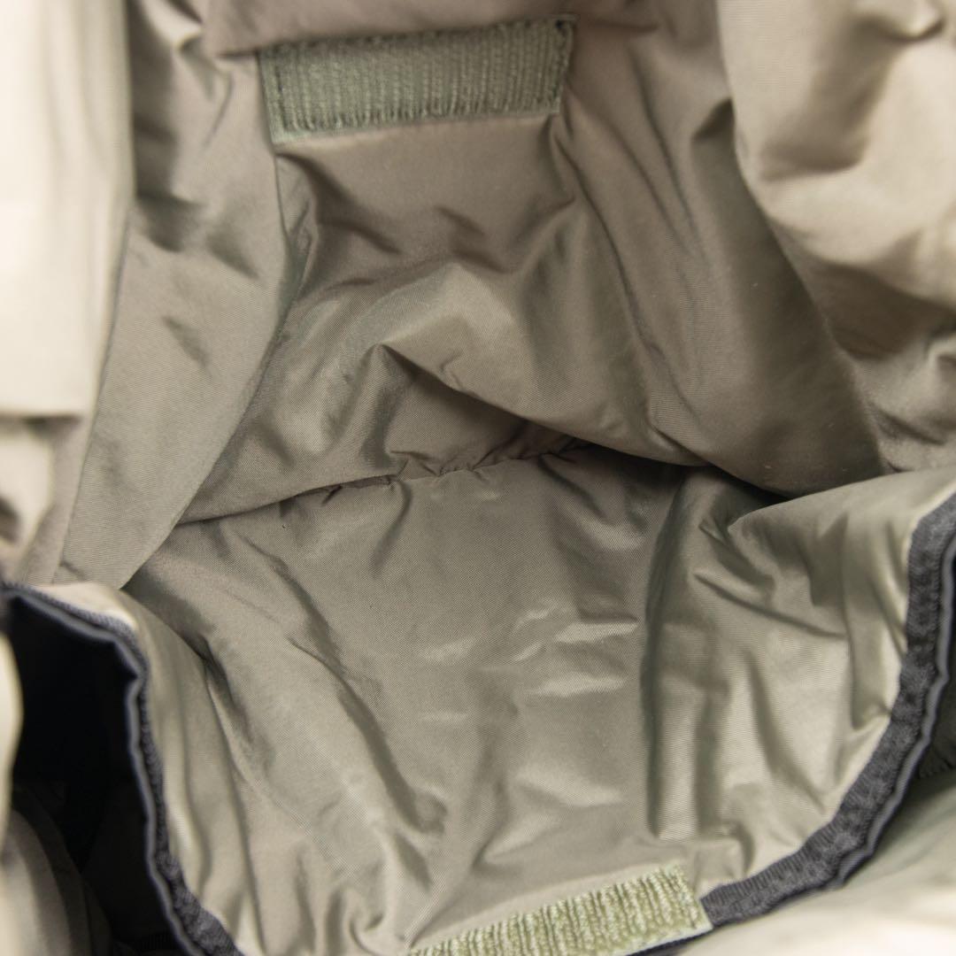 A025【未使用級】ポーター／バルーンサック　ドローストリングバッグ　ブラック