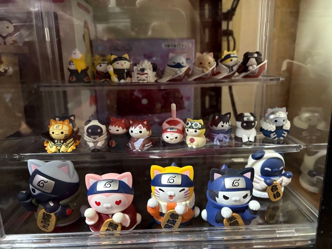 ナルトフィギュア　ニャルト　セット