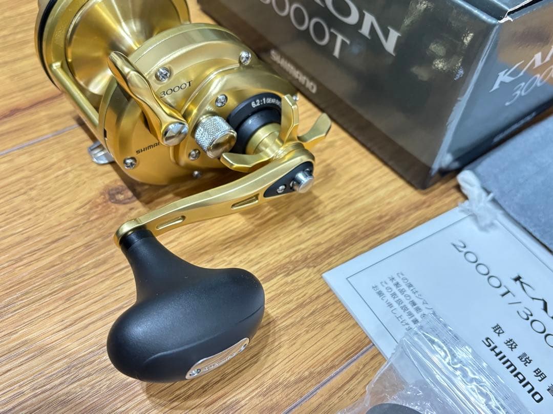 未使用　付属品完備　シマノ　15 海魂　3000T　SHIMANO　カイコン