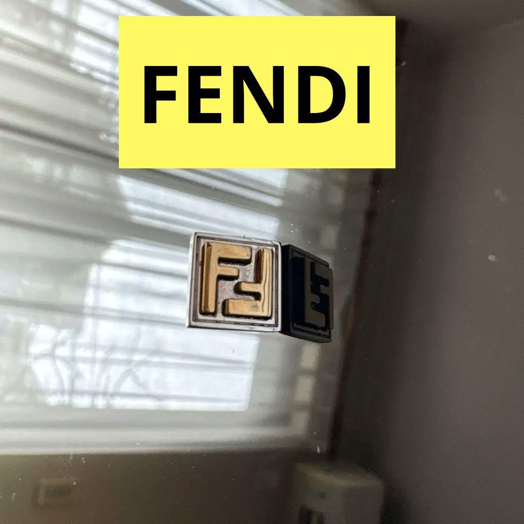 ✨FENDI earring✨フェンディピアス ズッカ 片耳 フェンディズッカ