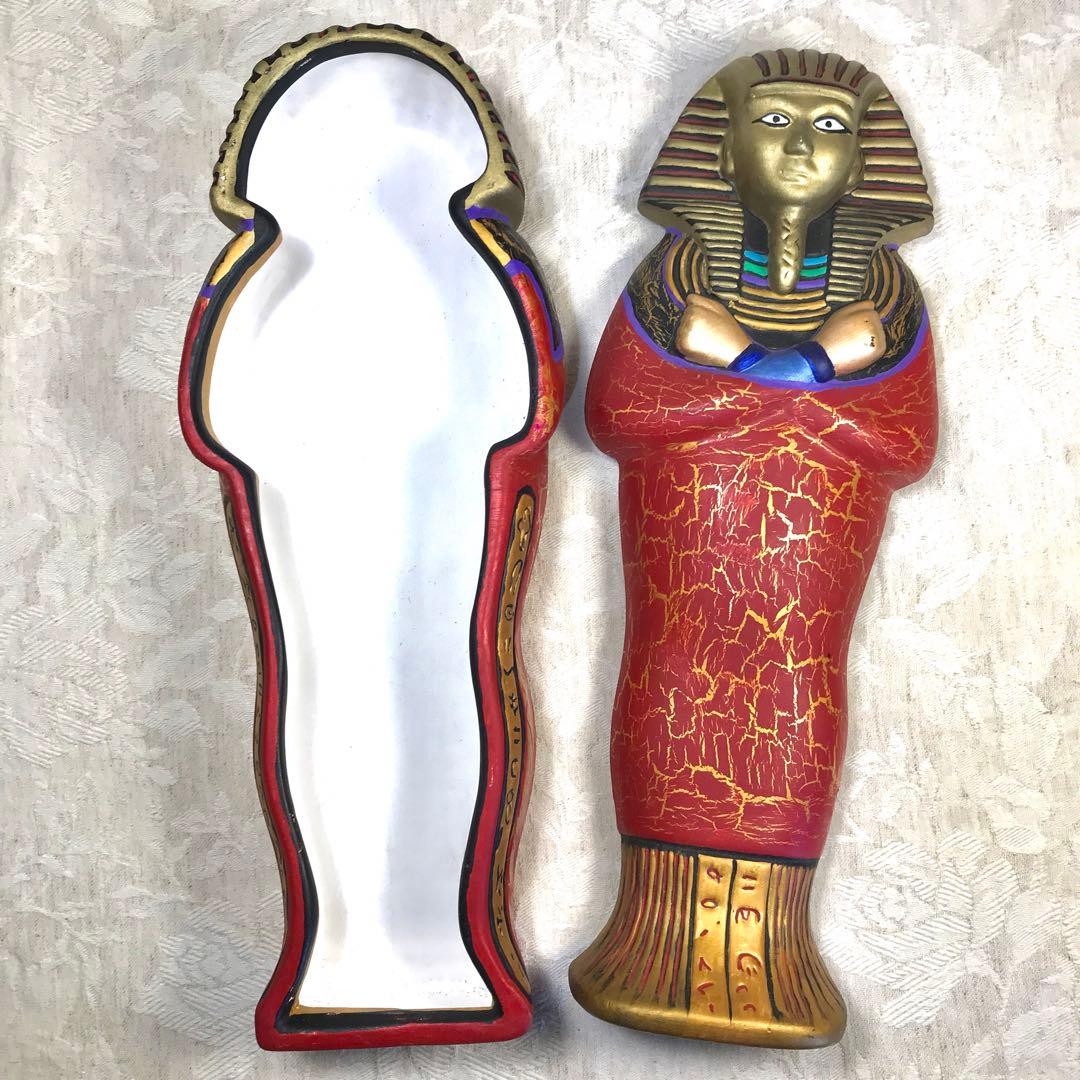 ツタンカーメン王墓 棺 オブジェ 置物 小物入れ 古代エジプト文明