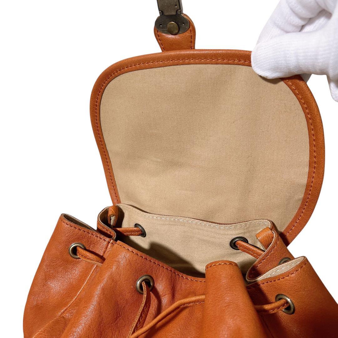 【美品】 Dakota リュック ビーバー 牛革 キャメル ダコタ