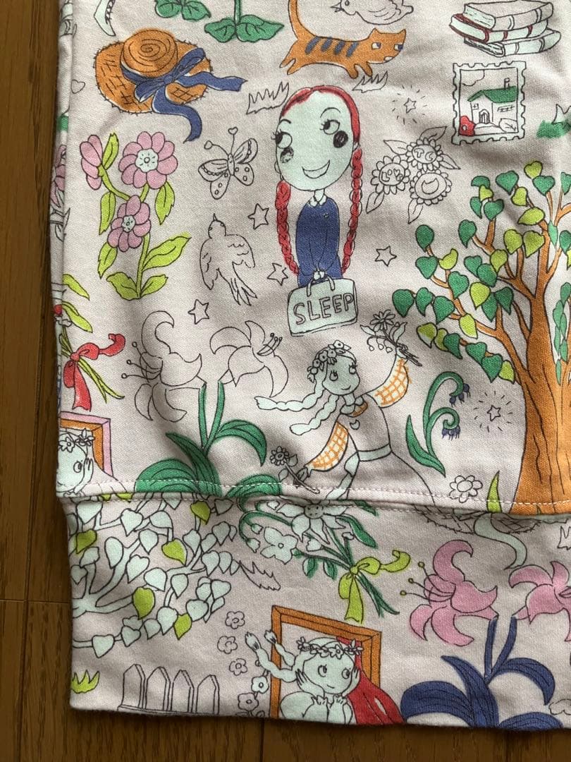 ツモリチサトスリープ　2025新作パジャマ　ワンダーフォレスト(ピンク/4L)