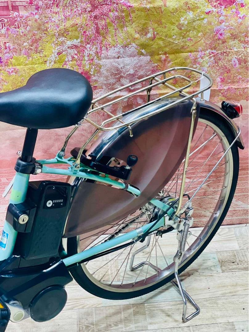 K2905 電動自転車パナソニック ママチャリ24インチ 8Ah 送料無料