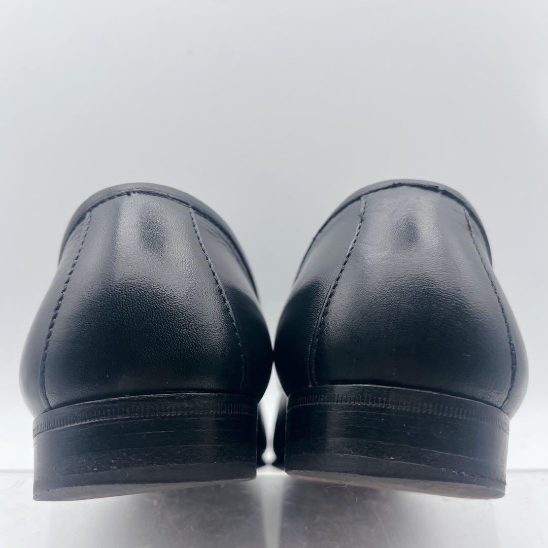 アッパー美品✨GUCCI グッチ ホースビットローファー 黒 38.5C