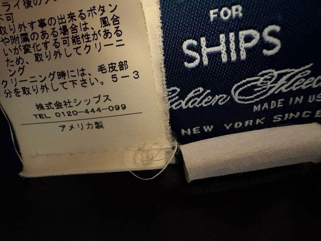 SPIEWAK N-3B USA製 ships別注　フライトジャケット　38
