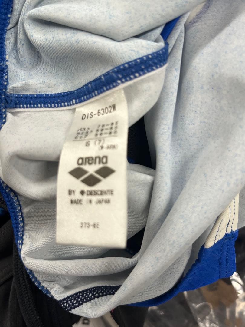 アリーナ競泳水着ミッキーマウス ハイレグ ニュークスモデル使用感ありサイズS