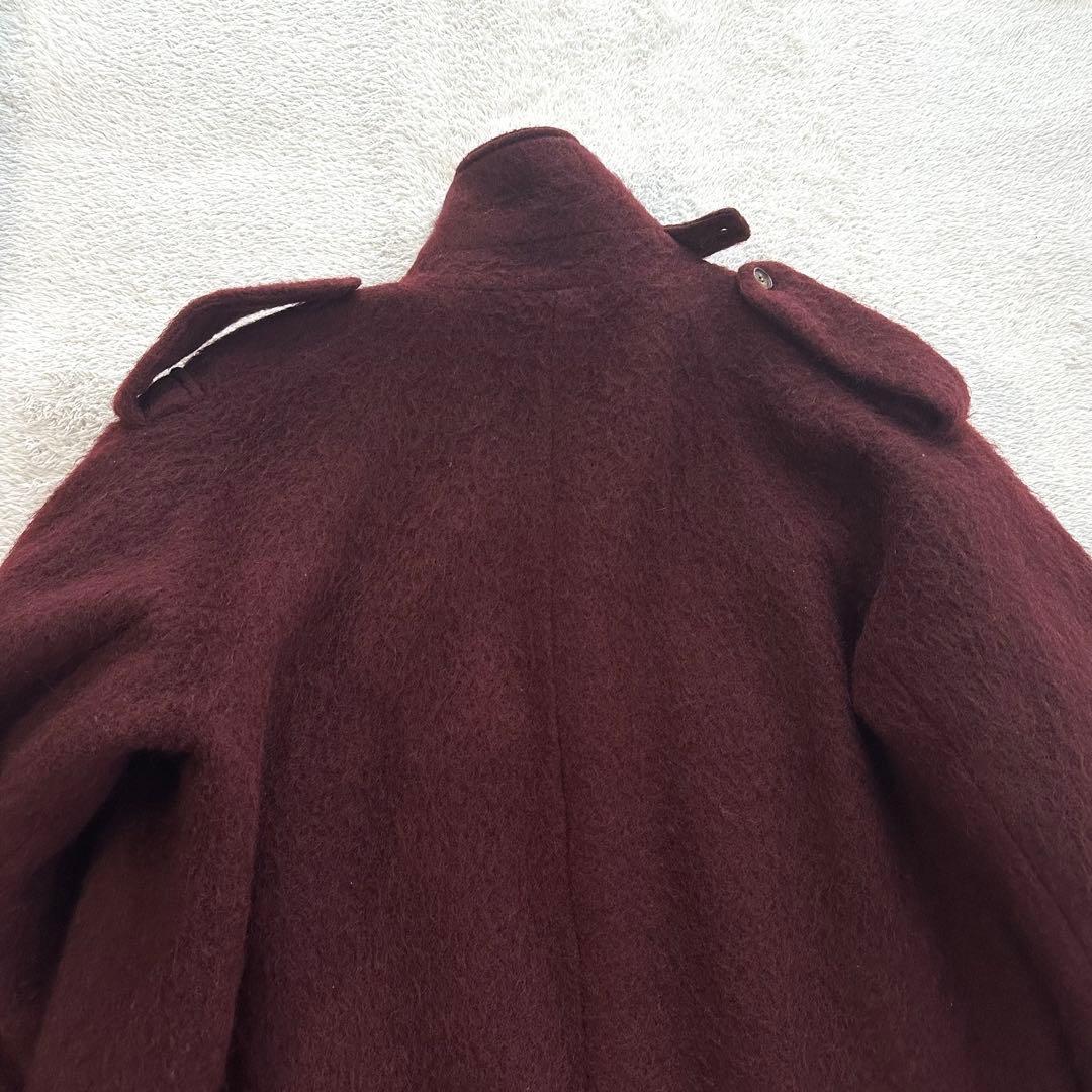 little suzieリトルスージー　モヘアシャギーケープコート