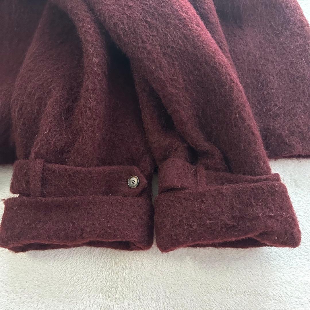 little suzieリトルスージー　モヘアシャギーケープコート