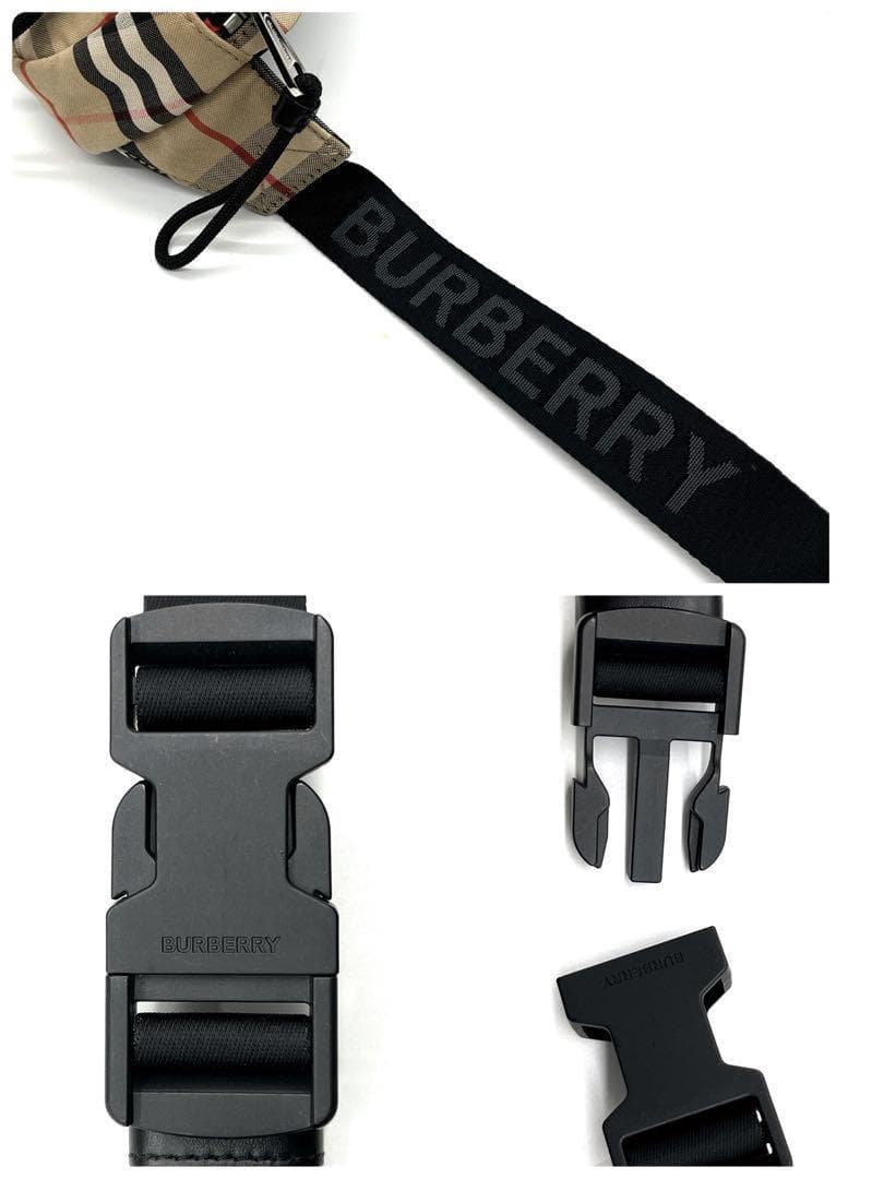 極美品✨BURBERRY ウエストバッグ ML CANNON アーカイブベージュ