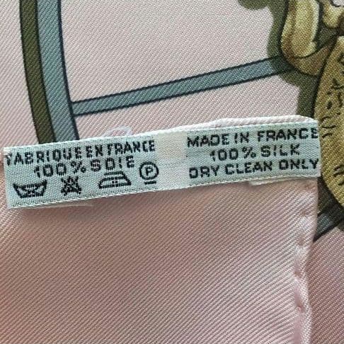 エルメス　カレ　 ピンク