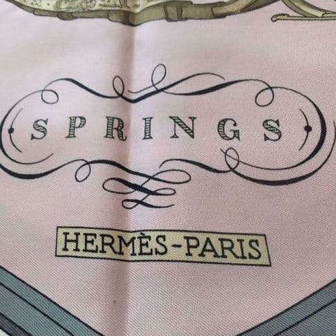 エルメス　カレ　 ピンク