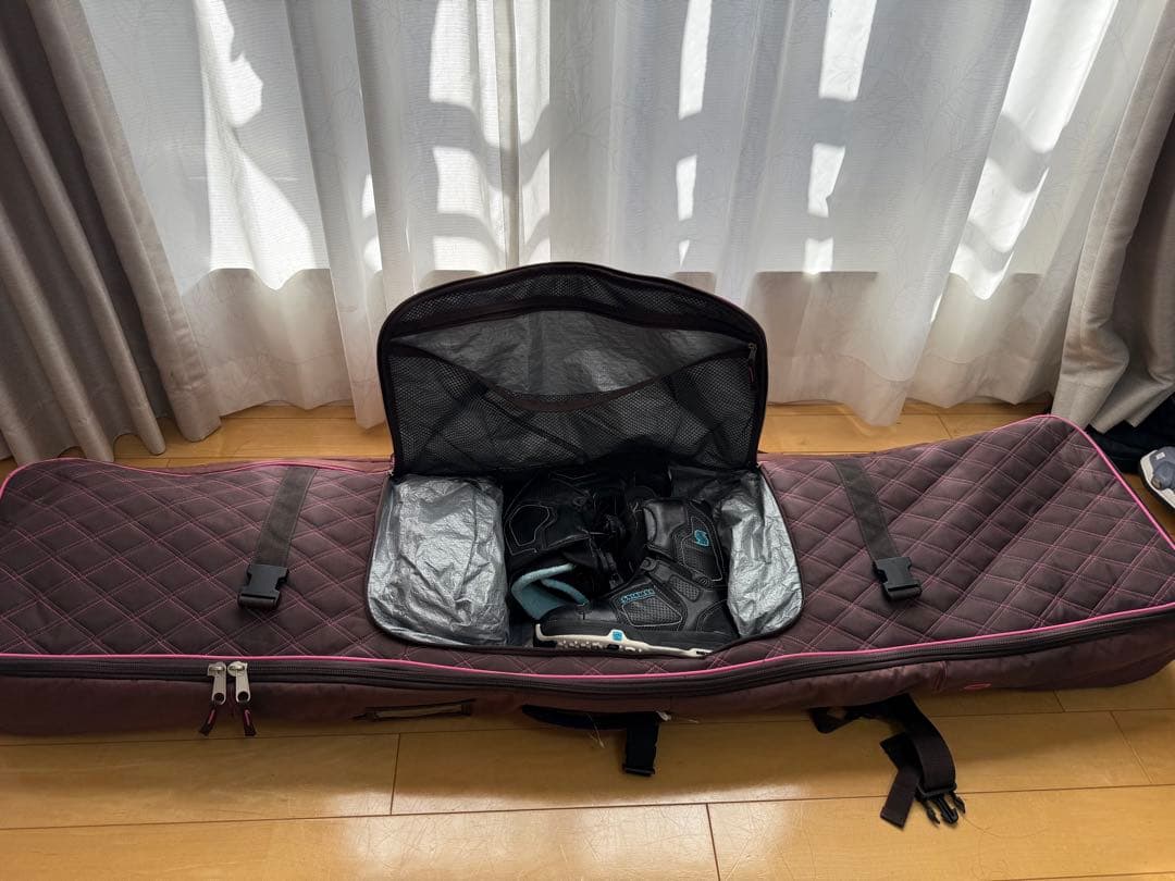 K2 スノーボード 147cm Flux Salomon ブーツ22.5㎝