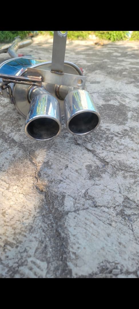 BMW 335I e90 アーキュレー ステンレス マフラー4本出しデフューザー