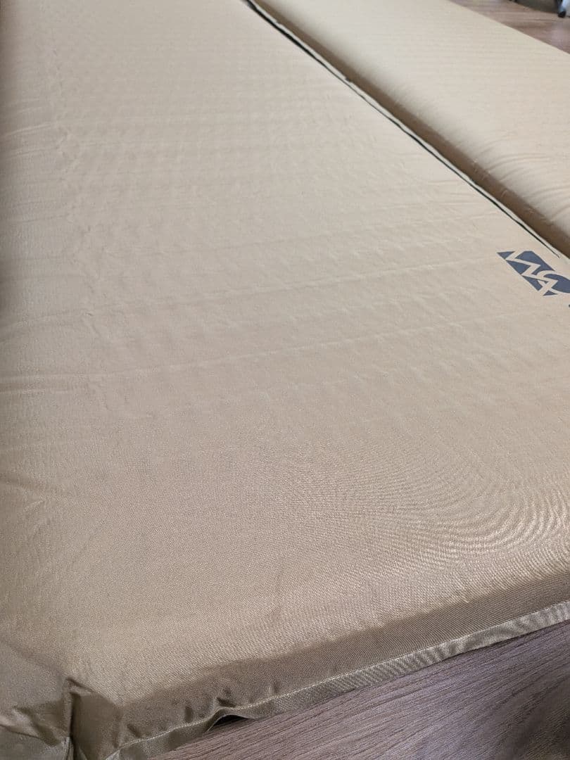 WAQ インフレータブルマット 8cm　2個セット　1つは購入後検品展開のみ