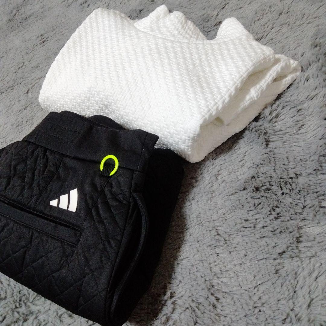 新品/アディダス/中綿スカート♡タイトリスト/モックネック♡M ゴルフ/スポーツ