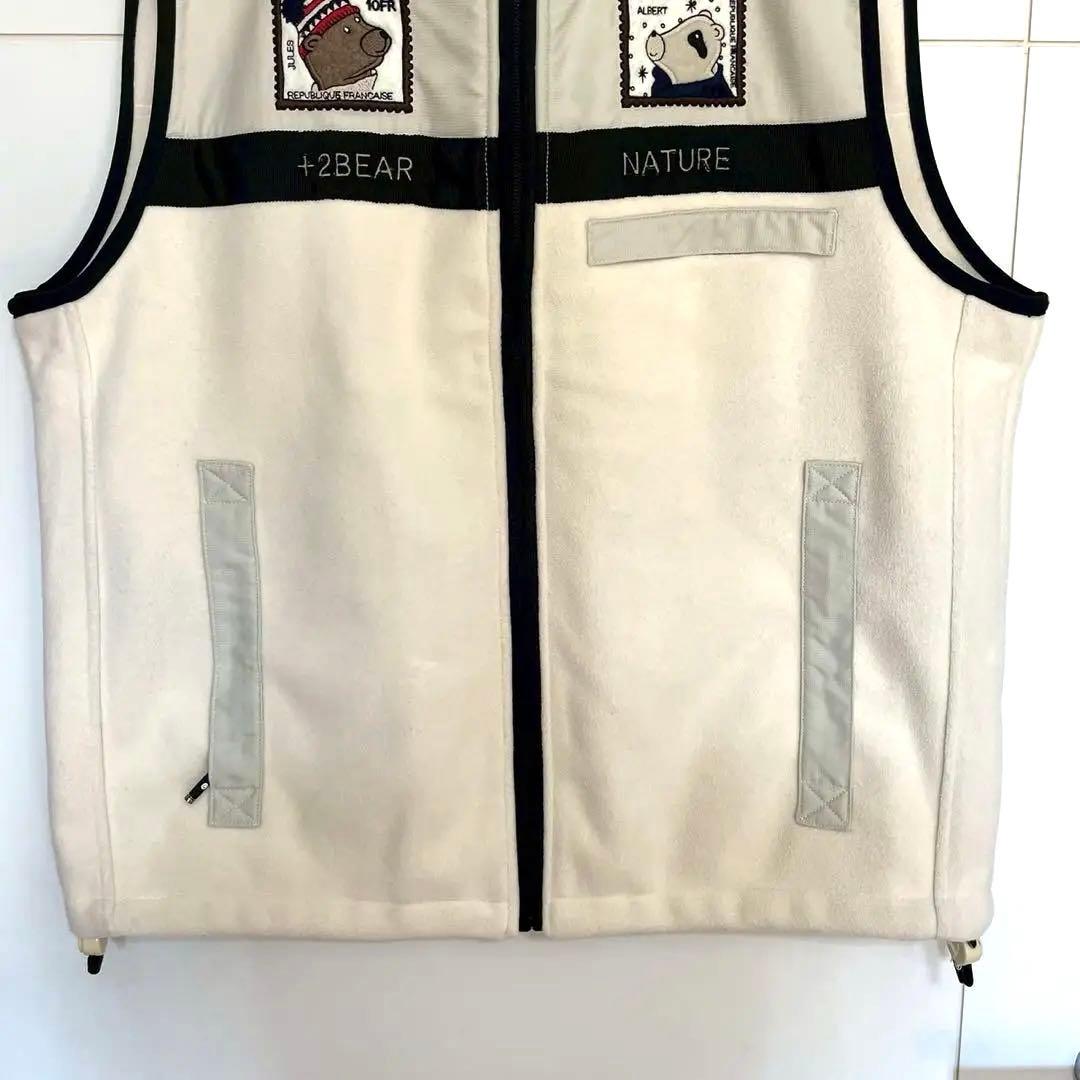 CASTELBAJAC フリースベスト クリーム色M