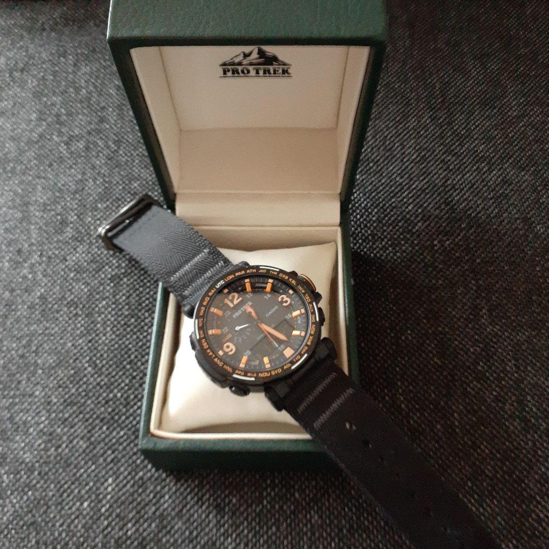 稼働PRO TREK プロトレック 5497 PRG-600YB 電波ソーラー