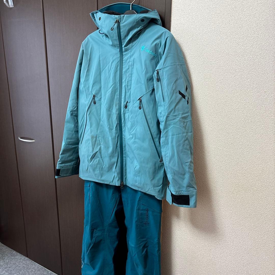 Goldwin スキーウェア(上下) 青