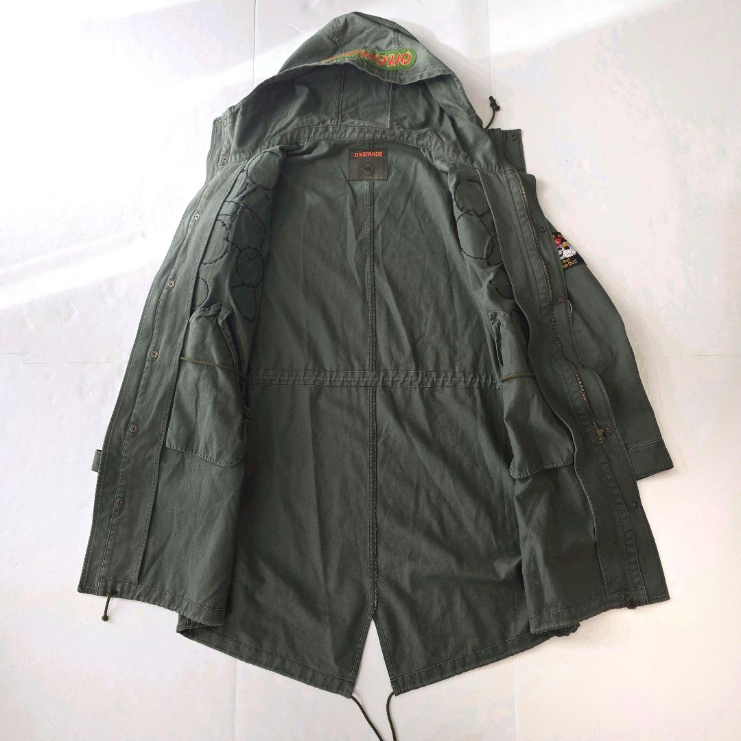 ONEMADE ワンメイド モッズコート ベトナムワッペン ハンドメイド XL