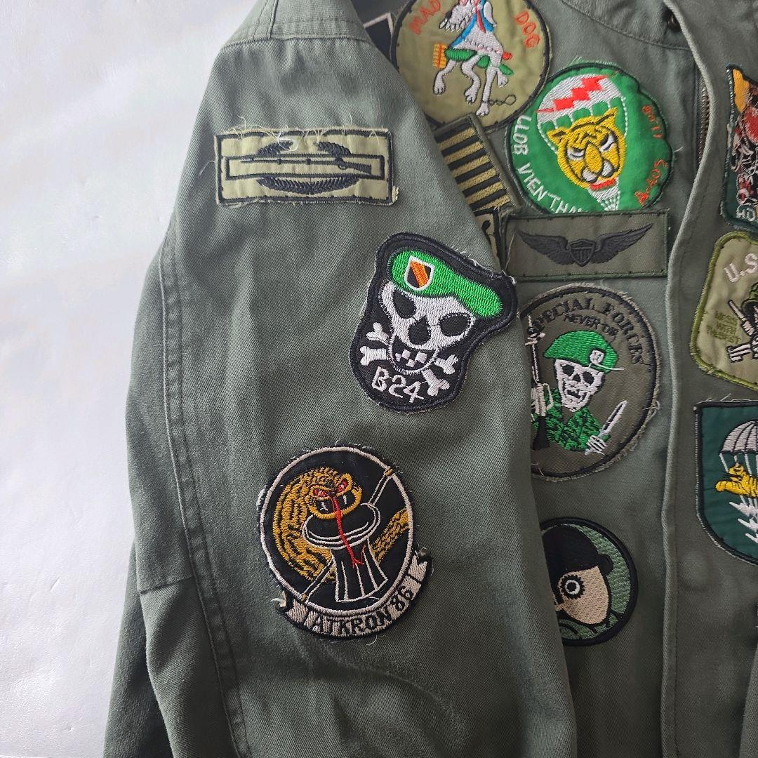 ONEMADE ワンメイド モッズコート ベトナムワッペン ハンドメイド XL