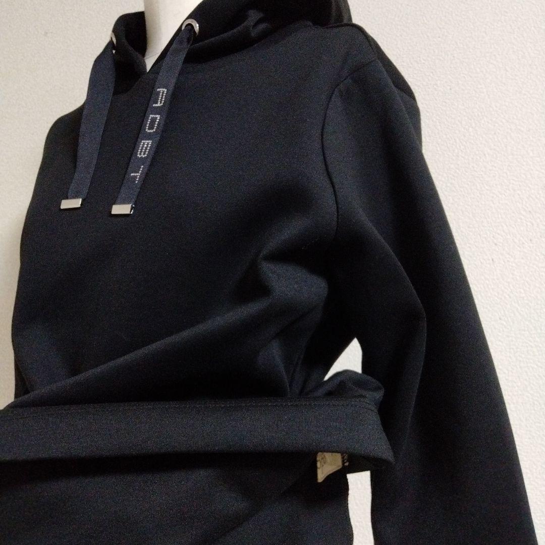 アダバット♡フーディー♡高級感♡トレーナーワンピース♡L ゴルフ/スポーツ