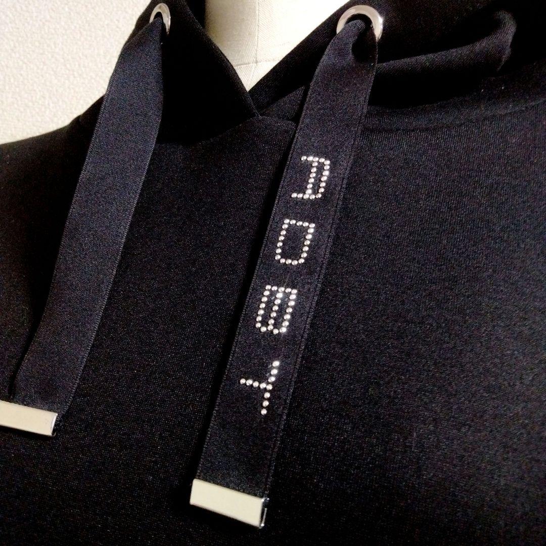 アダバット♡フーディー♡高級感♡トレーナーワンピース♡L ゴルフ/スポーツ