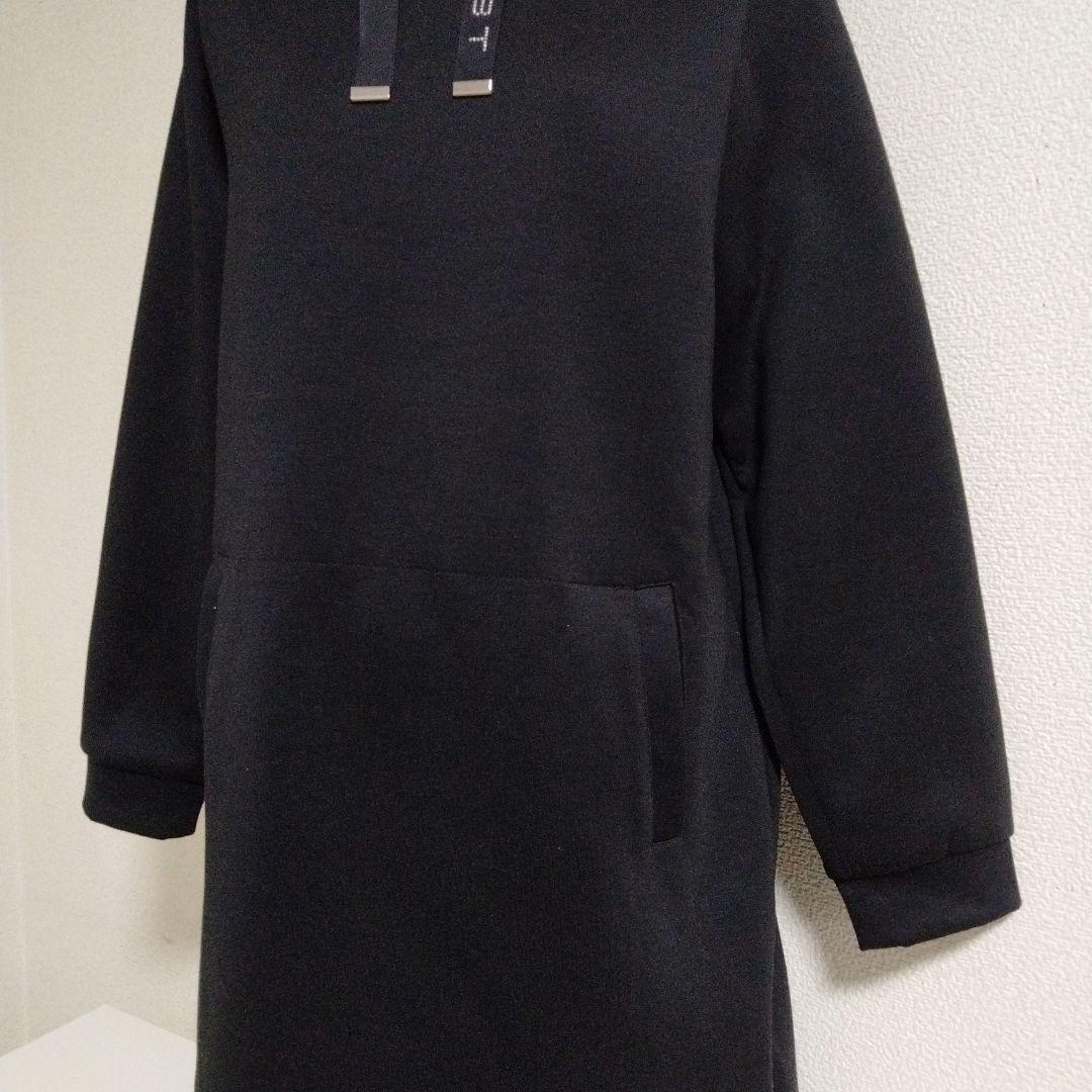 アダバット♡フーディー♡高級感♡トレーナーワンピース♡L ゴルフ/スポーツ