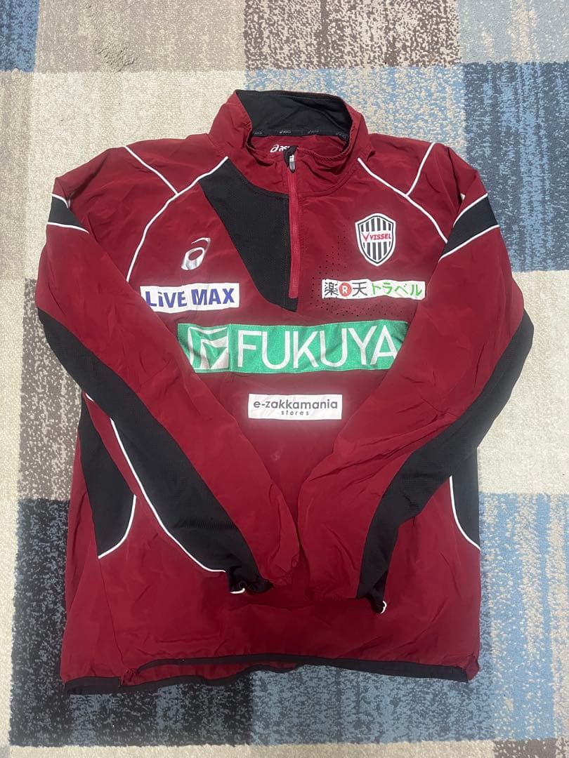 ヴィッセル神戸asics ピステ・ウィンドブレーカー ・ジャージ