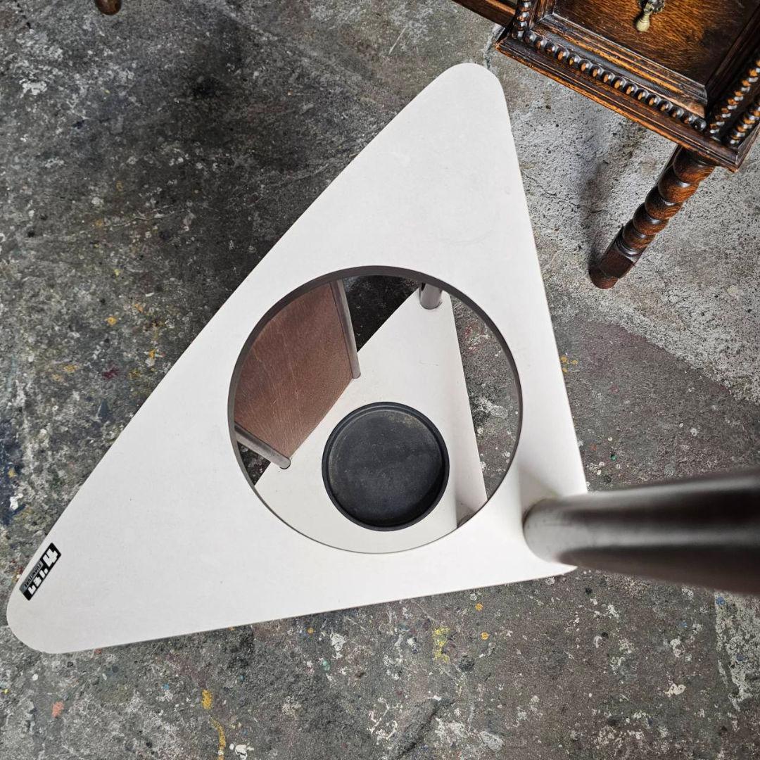 p310/k】カリモク ハンガー 棚 コーナー 傘立て ミッドセンチュリー