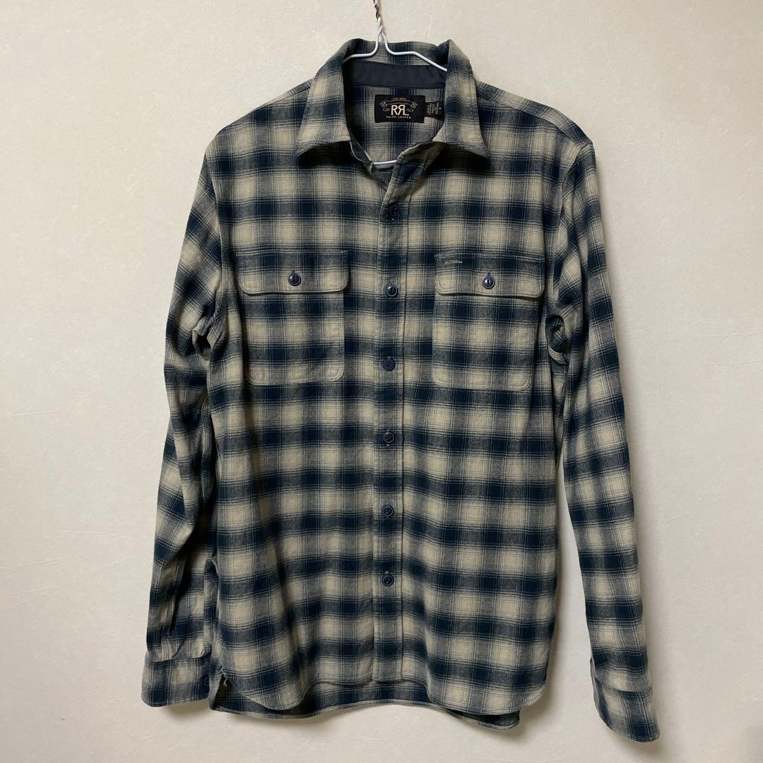 新品未使用 キムタク着用 オンブレチェックシャツ グランメゾン東京