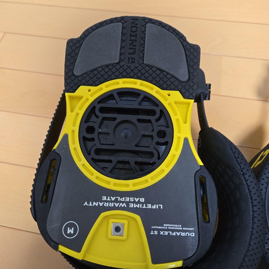 UNION FORCE スノーボード ビンディング イエロー/ブラック