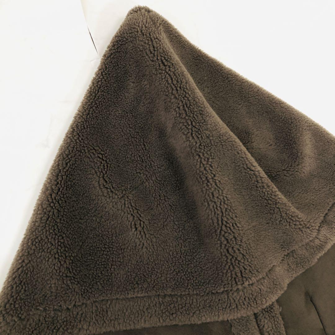 美品✨️24AW ハウント ボアストール テディベア ムートンライク生地