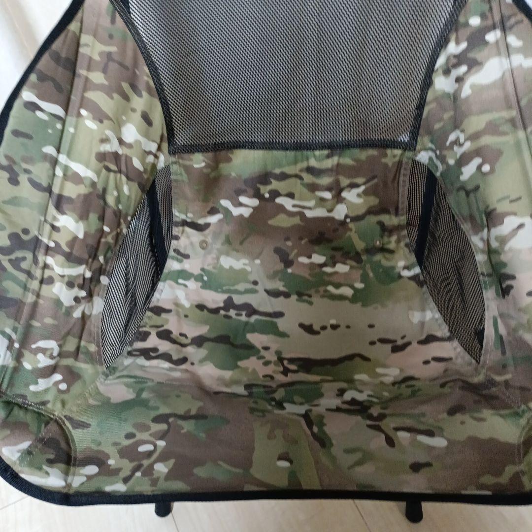 美品　Helinox ヘリノックス　サバンナチェア　カモ柄