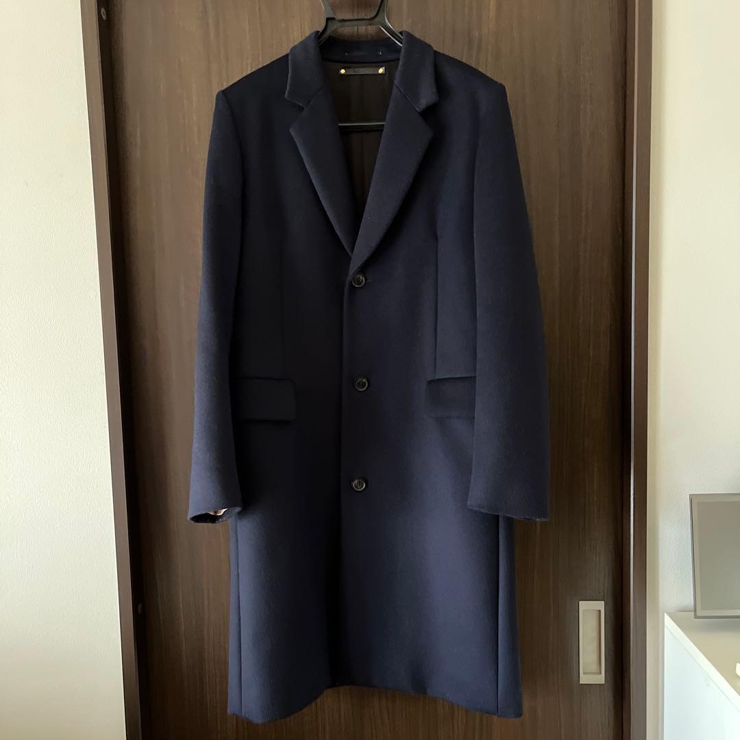 ポールスミス ネイビー チェスターコートクリーニング済 Paul Smith