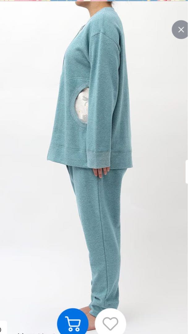 ツモリチサト　スリープ　パジャマ ルームウェア上下セットアイボリー　新品未使用