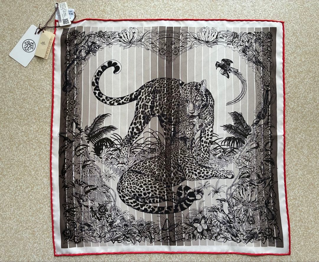 値下げ！新品未使用【HERMES】 Jungle Love Rainbow