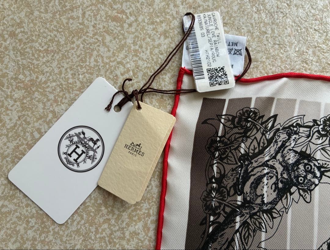 値下げ！新品未使用【HERMES】 Jungle Love Rainbow