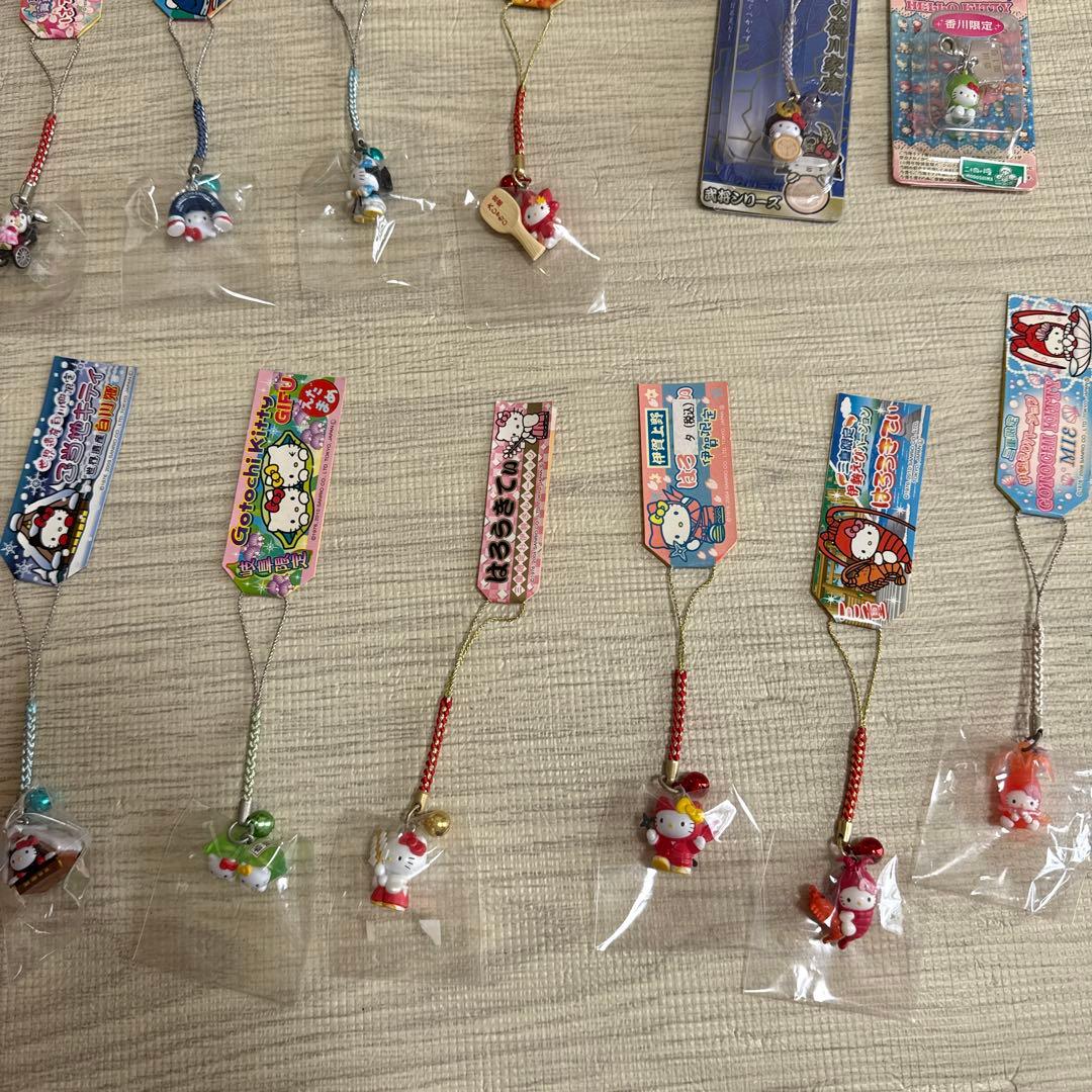 ご当地キティ根付　激レア含む27点セット