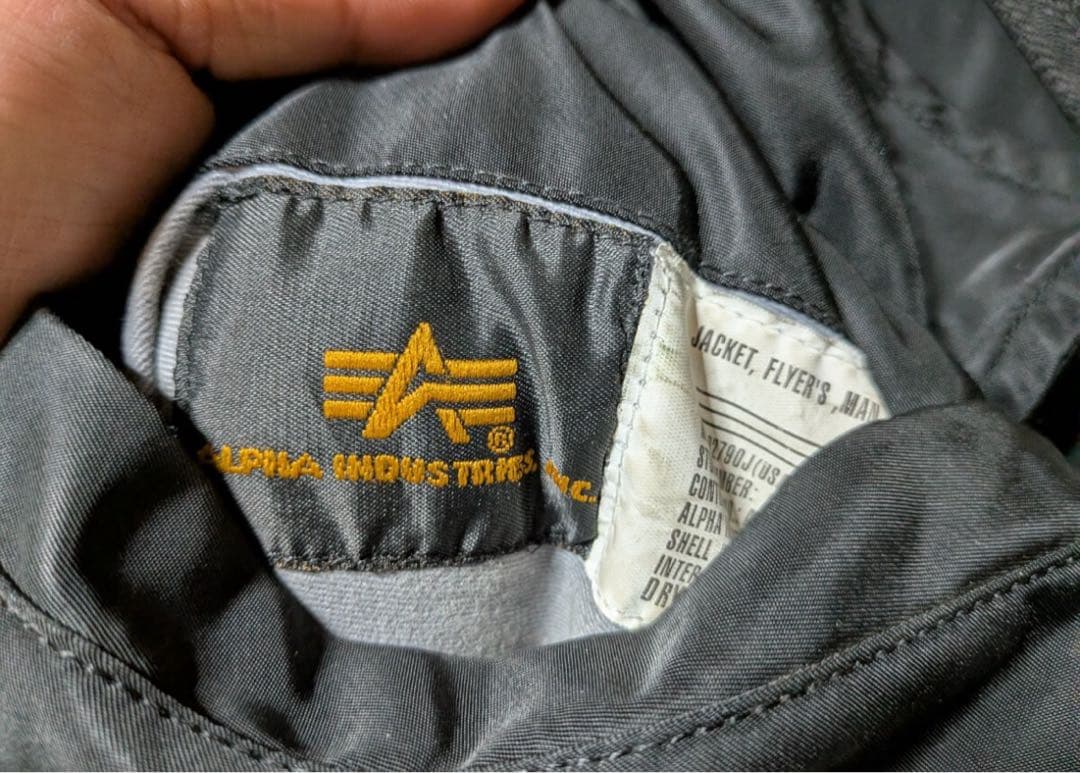 ALPHA アルファ MA-1 フライトジャケット　90s サイズXL