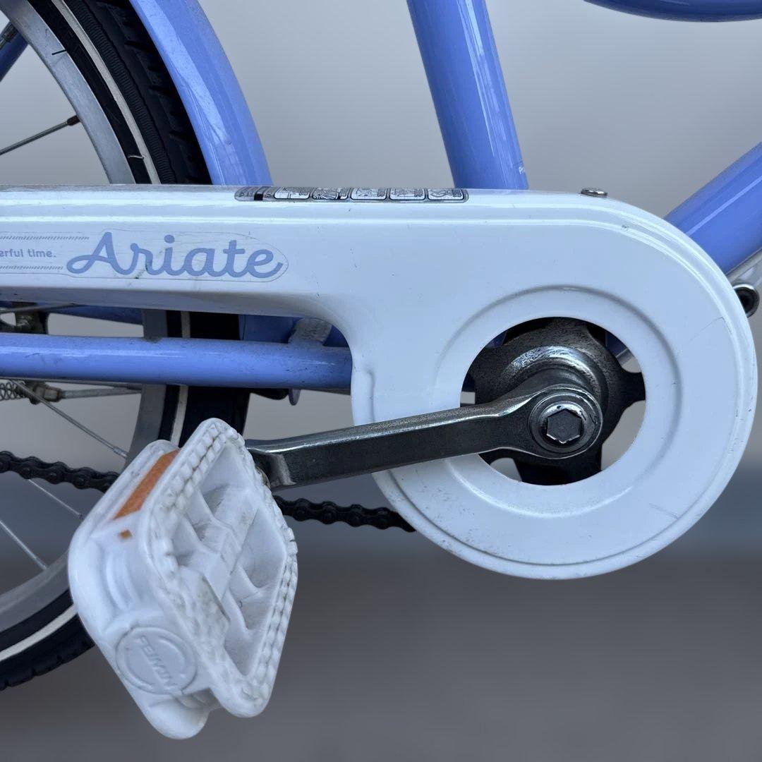 引取限定】アリアーテ 20インチ 自動点灯LEDライト ジュニア 自転車