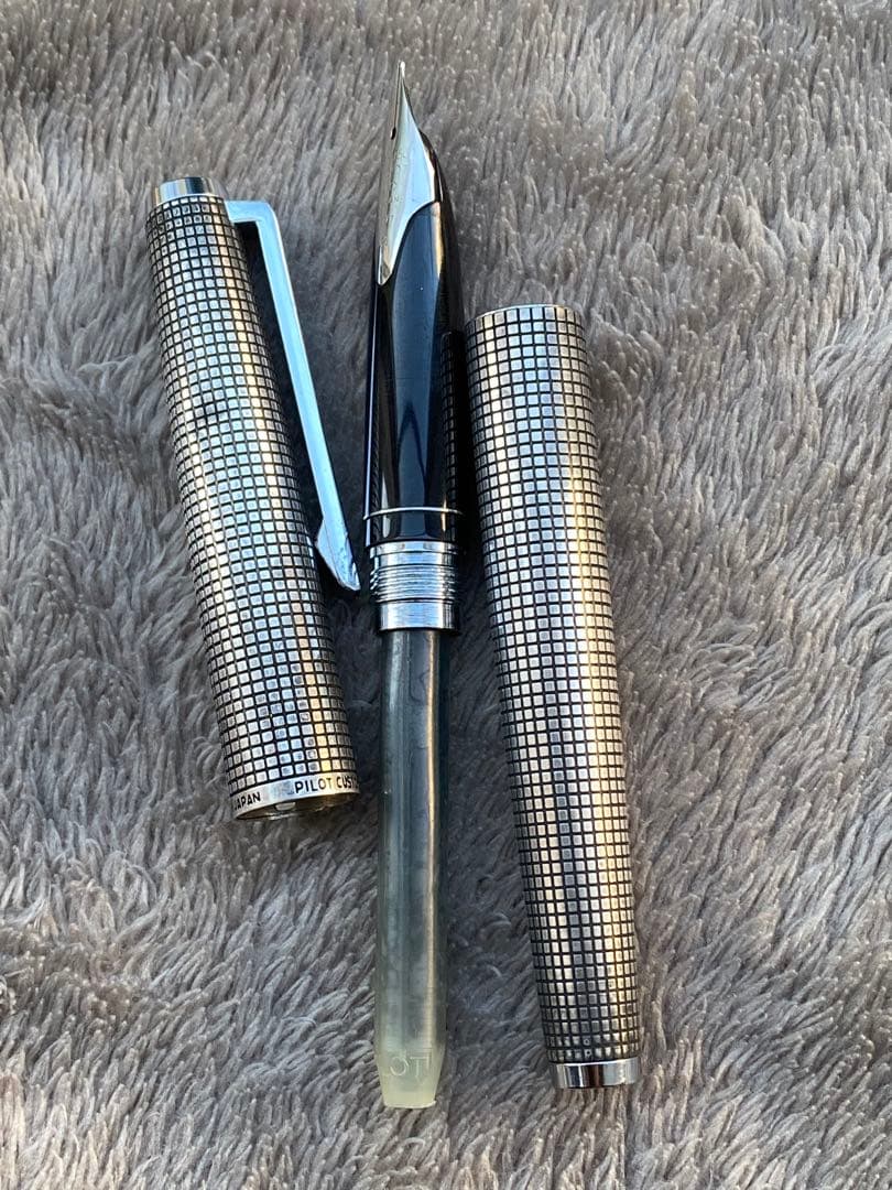 Pilot　パイロット　カスタム　スターリングシルバ-18k-750