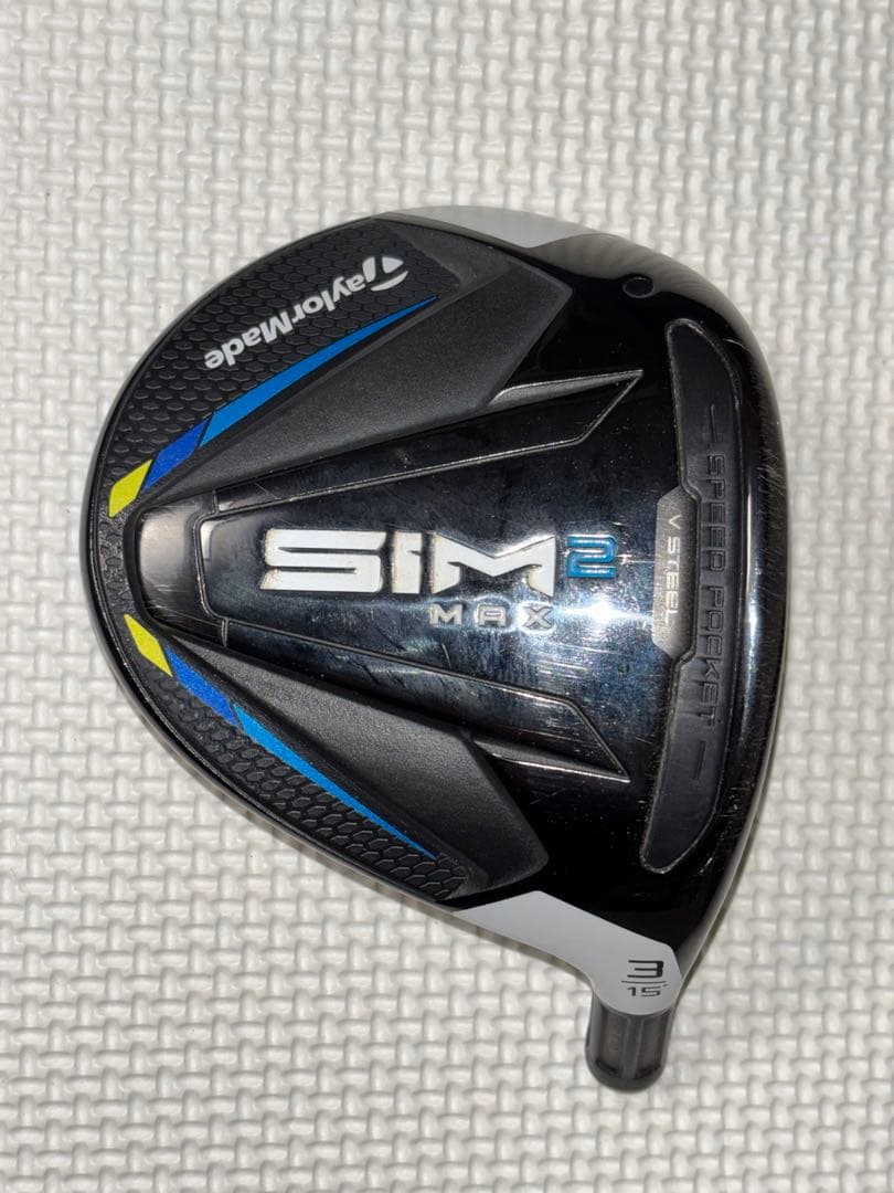 テーラーメイド　SIM2 MAX 3W （１5°）ヘッドのみ　NO.3