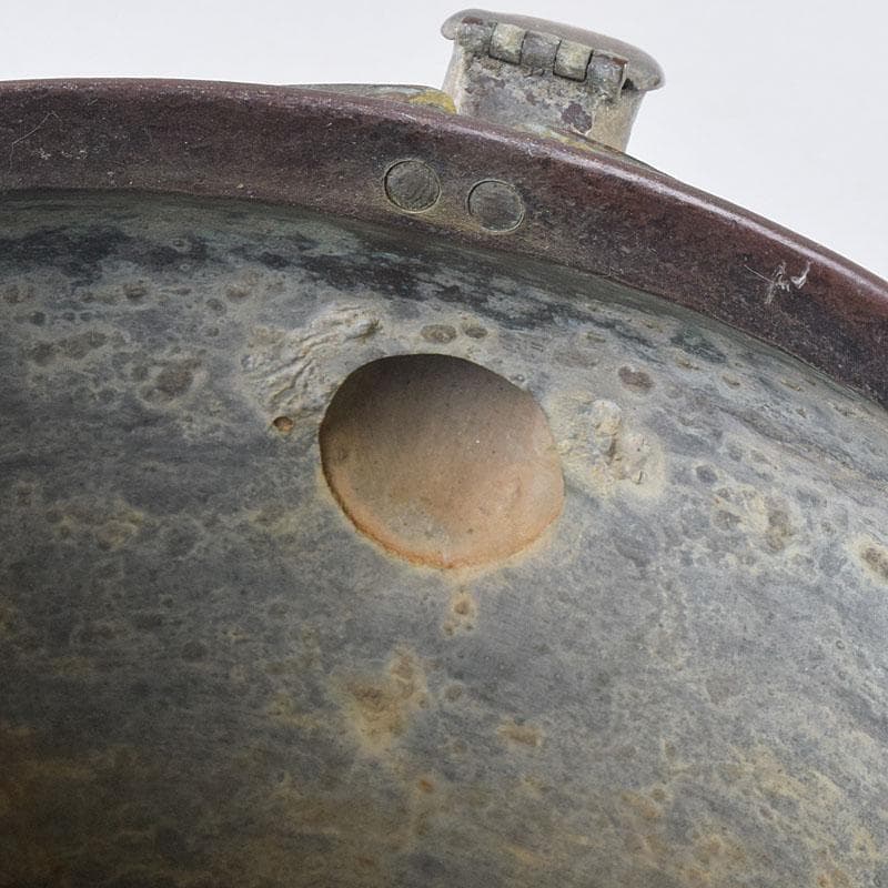 cizpanic　惺々堂紹美造　緋銅槌目　水次　湯沸　共箱　M　R8889