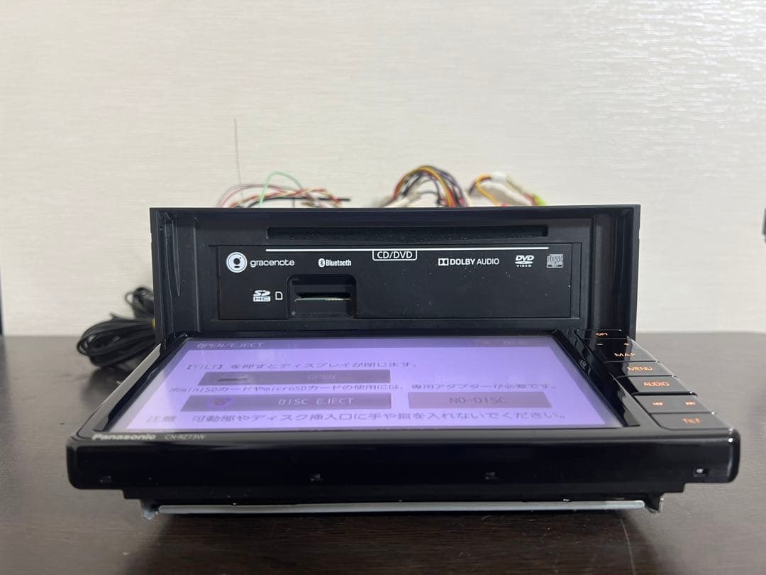 スズキ純正 カーナビ CN-RZ73W 地図データ2020年式 動作確認済！