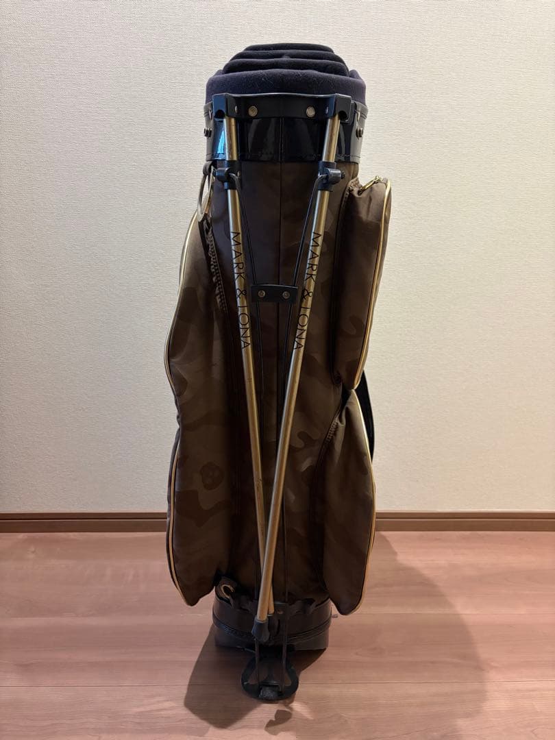 MARK & LONA カモフラージュ キャディバッグ　ゴルフ　マークアンドロナ