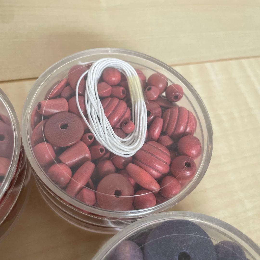 ジョバネック ドイツ製 木製ビーズ ウッドビーズ ニキティキ