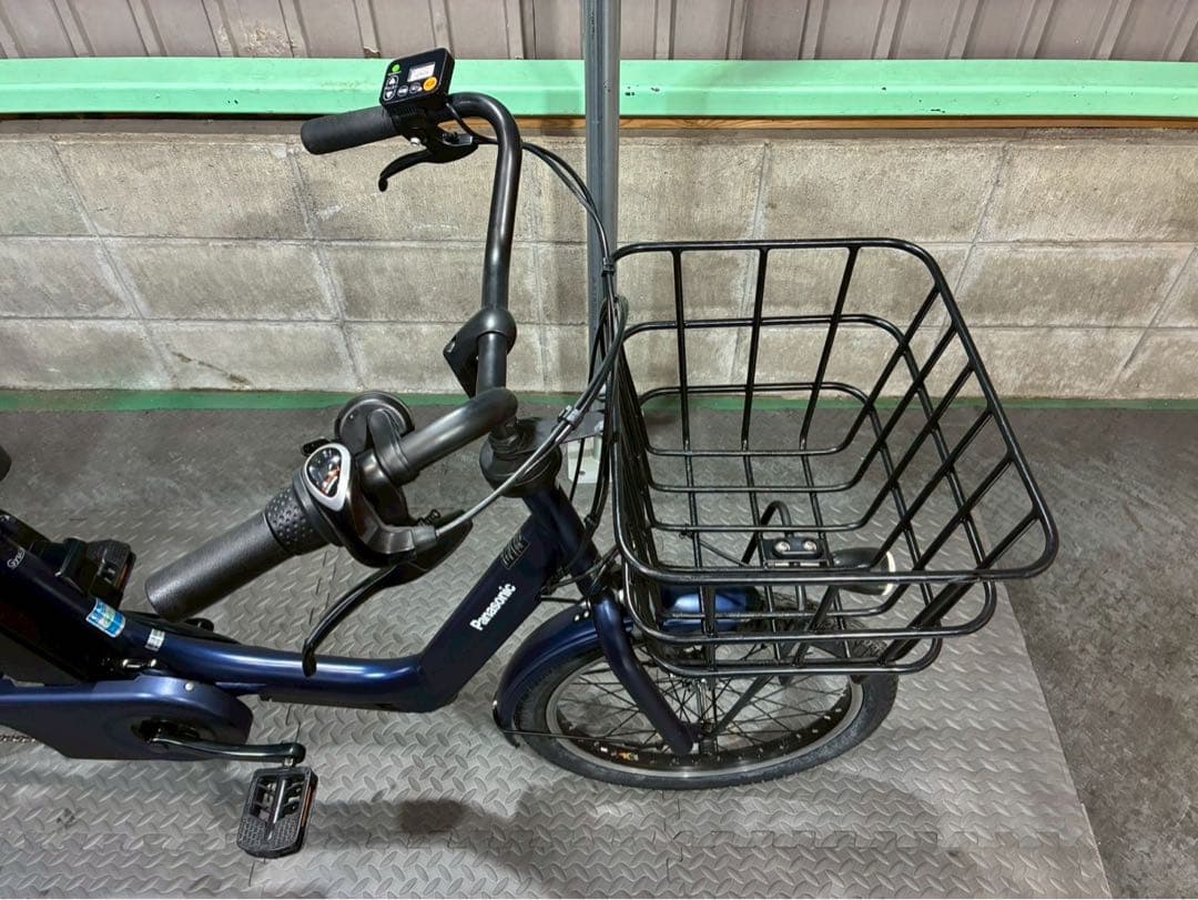 №8561 電動自転車　パナソニック　ギュット 20インチ ネイビー