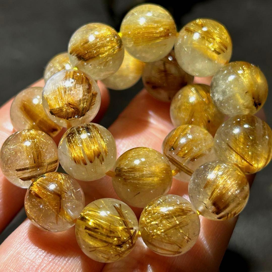 ☆ きいろちゃん様！福徳弁天秘宝③！キャッツアイ　タイガー タイチンルチルブレス